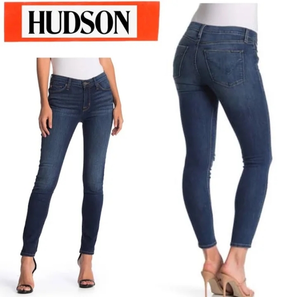 Hudson Jeans Denim - NWT Hudson Jeans Midrise Ankle Natalie Super Skinny 25